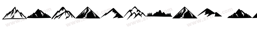 Mountains of Christm字体转换 Mountains of Christm字体转换